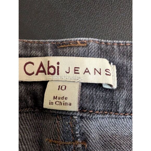 CAbi Skinny Black Jeans Women's 10 - Picture 4 of 7